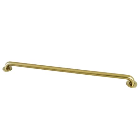 Kingston Brass DR514367 36-Inch x 1-1/4-Inch O.D Grab Bar, Brushed Brass DR514367